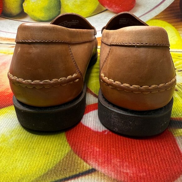 Rockport Mens Leather Loafers Size 10.5 W Brown Slip-On Dress Shoes main image 7